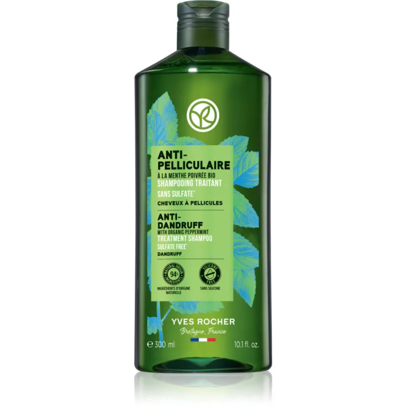 Yves Rocher ANTI-PELLICULAIRE σαμπουάν κατά της πιτυρίδας 300 ml