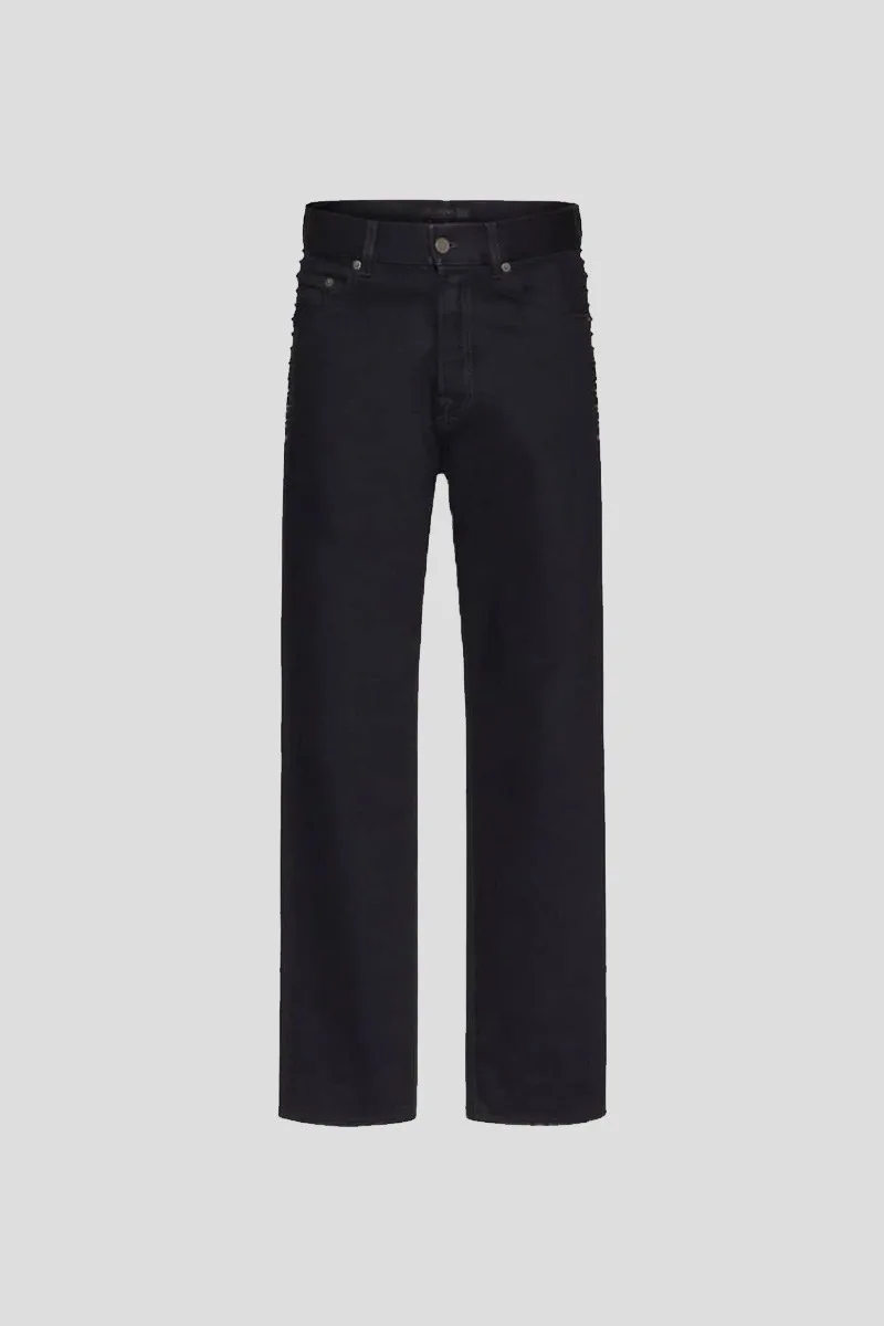 VALENTINO GARAVANI Ανδρικό Μαύρο Jean With Black Studs