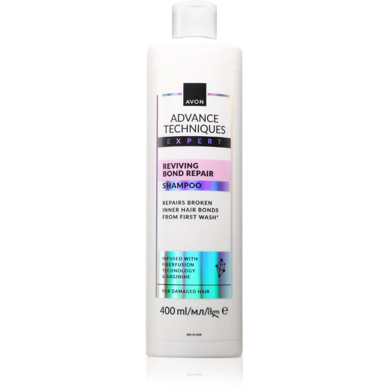 Avon Advance Techniques Reviving Bond Repair σαμπουάν για αδύναμα και ταλαιπωρημένα μαλλιά 400 ml