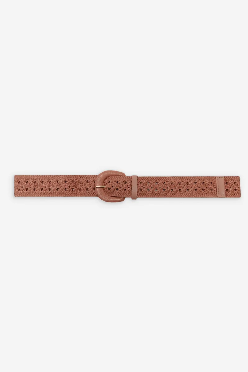 Grace & Mila γυναικεία ζώνη μονόχρωμη faux δέρμα "Vallois" - VALLOIS/SS26 Καμηλό
