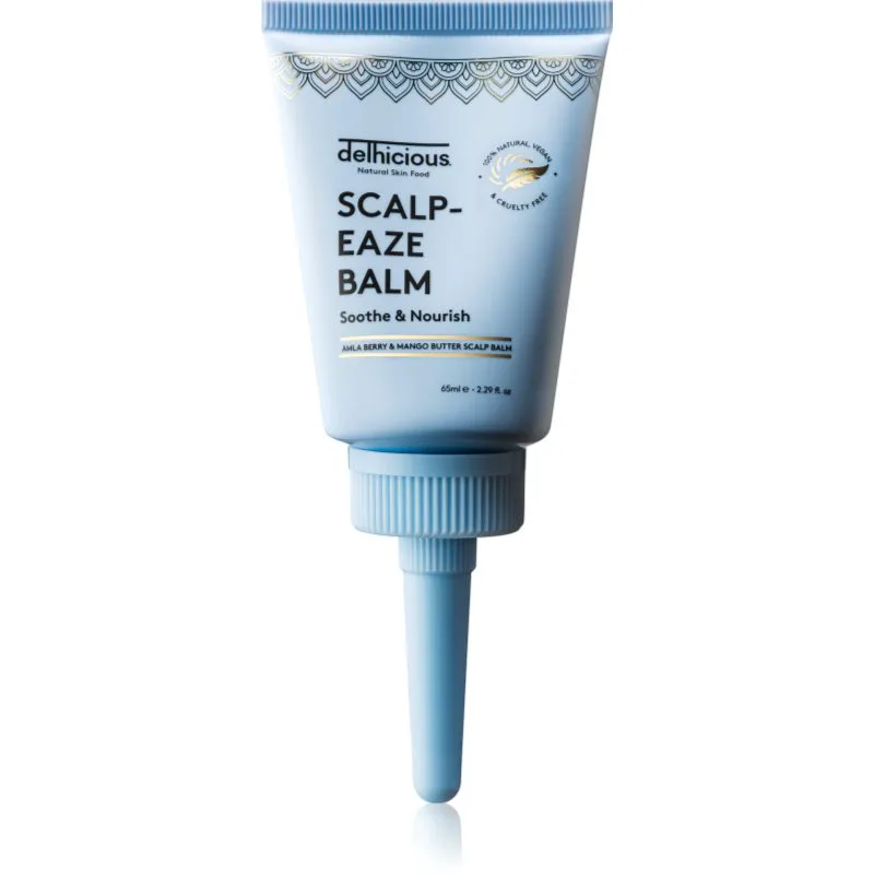 delhicious Scalp-Eaze θρεπτικό βάλσαμο για ξηρό και κνησμώδες δέρμα της κεφαλής 65 ml