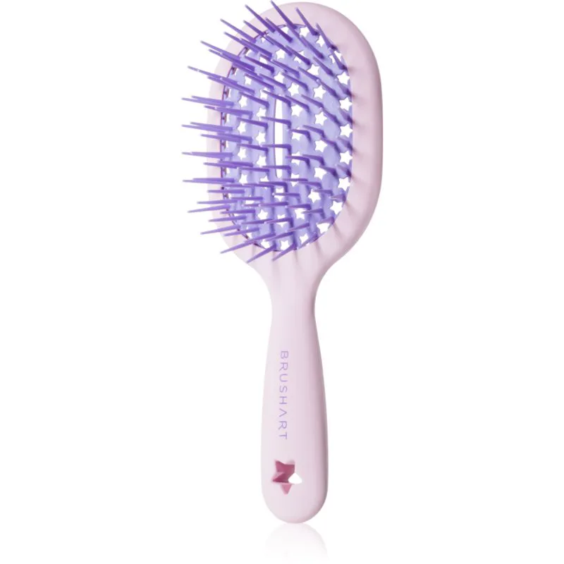BrushArt Daisy Dreams Detangling hairbrush βούρτσα για τα μαλλιά Ροζ 1 τμχ
