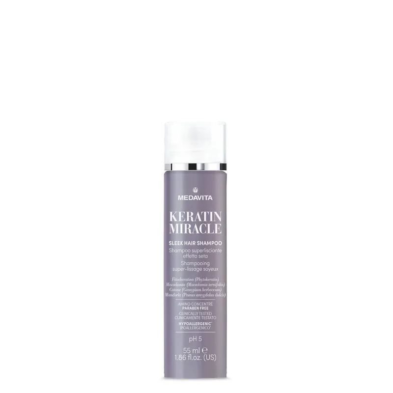Medavita Keratin Miracle - Sleek Hair Shampoo (55ml)