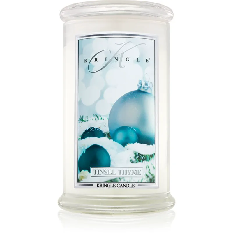 Kringle Candle Tinsel Thyme αρωματικό κερί 624 γρ