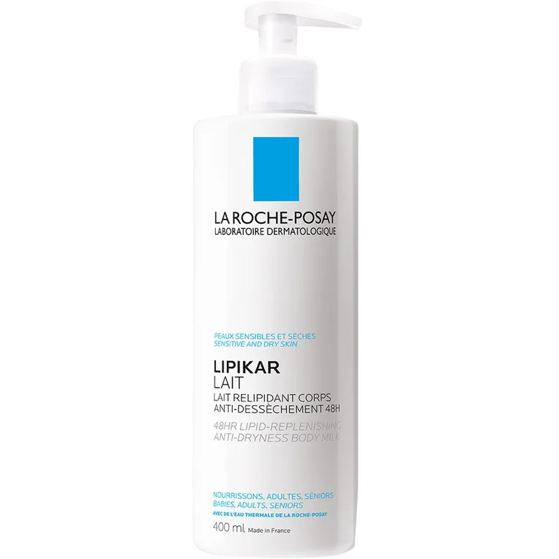 La Roche-Posay Lipikar Lait Ενυδατικό Γαλάκτωμα Σώματος Κατά της Ξηρότητας, Κατάλληλο για Όλη την Οικογένεια 400ml