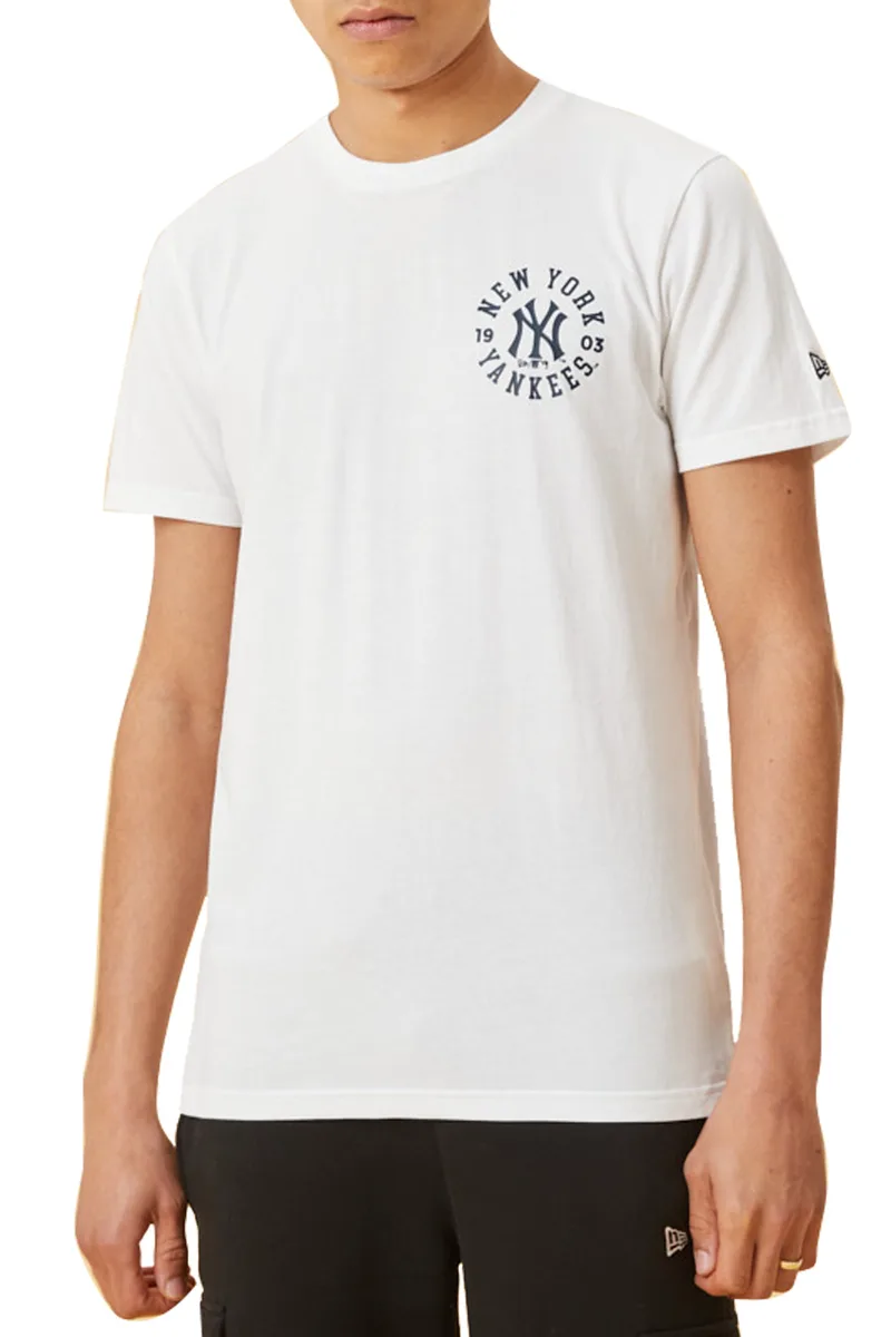 Μπλούζα Κοντομάνικη New Era New York Yankees Graphic 12893107-100 Ανδρικό