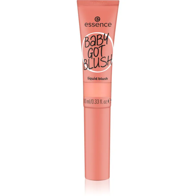 essence BABY GOT BLUSH υγρό ρουζ απόχρωση 40 Coral Crush 10 ml