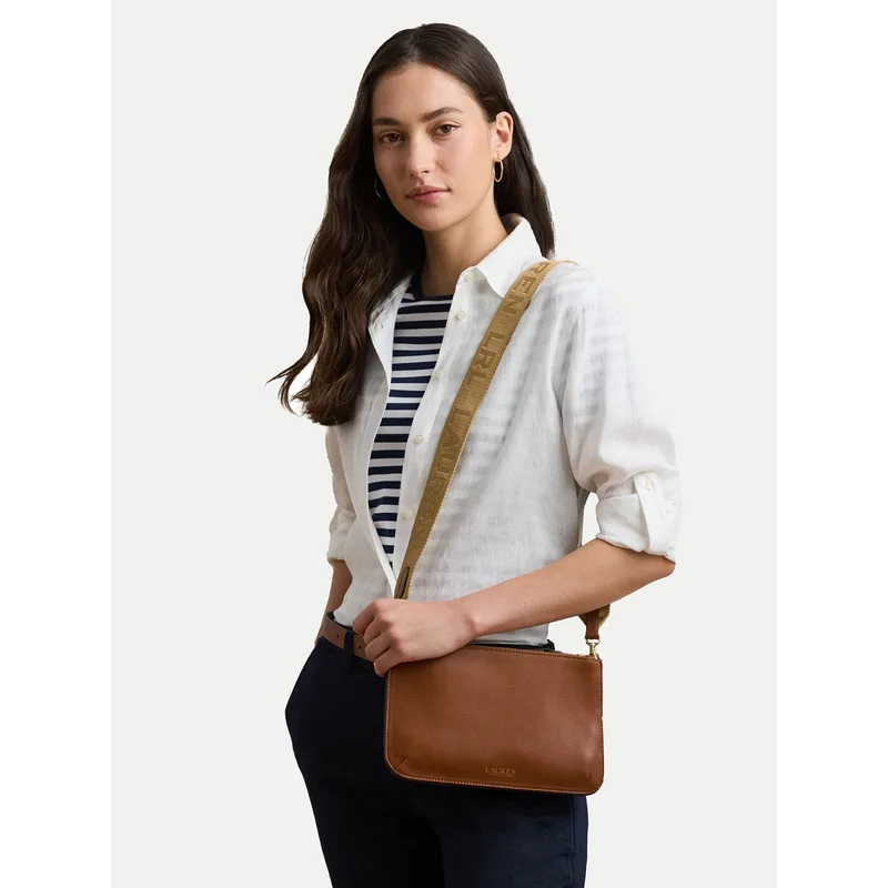 Τσάντα LAUREN RALPH LAUREN 431970155002 Καφέ