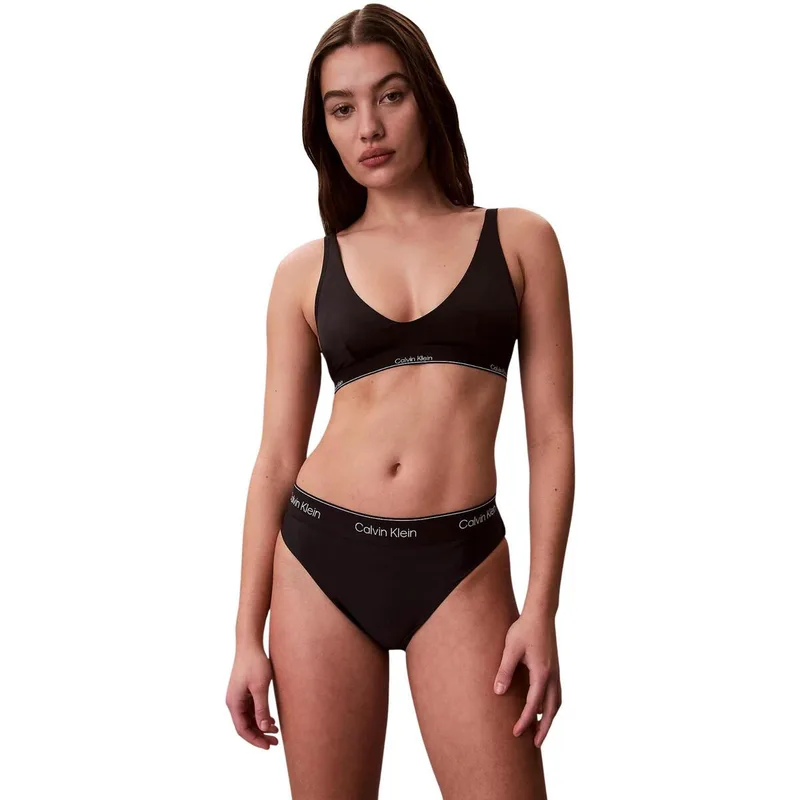 Μαγιό μόνο το πάνω ή κάτω μέρος Calvin Klein Jeans HALTER BRALETTE LV00Q61207