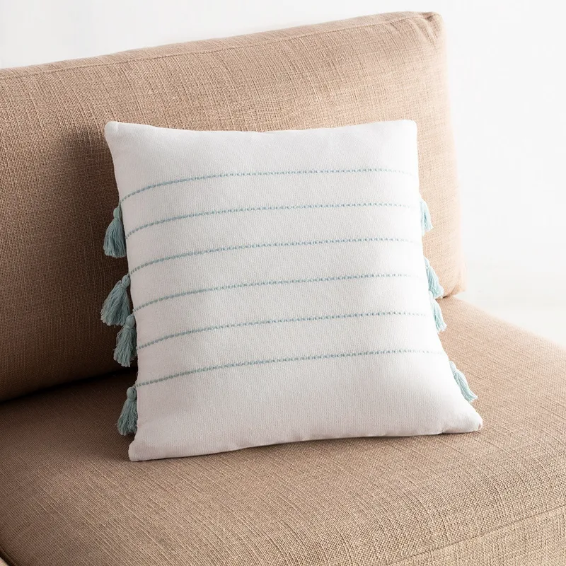 Μαξιλαροθήκη Διακόσμησης Gofis Home Maira 43x43 Aqua 540/11