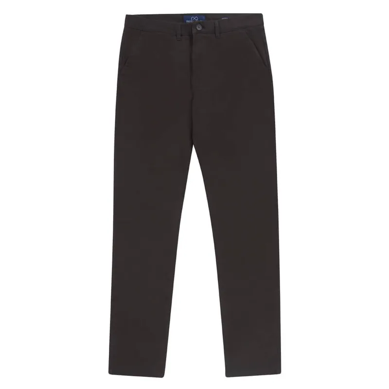 Prince Oliver Chinos Καφέ (Slim Fit) New Arrival