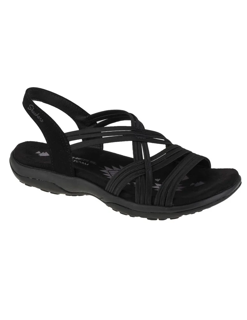 Skechers Reggae Slim Simply Stretch Sandals 163023BLK
