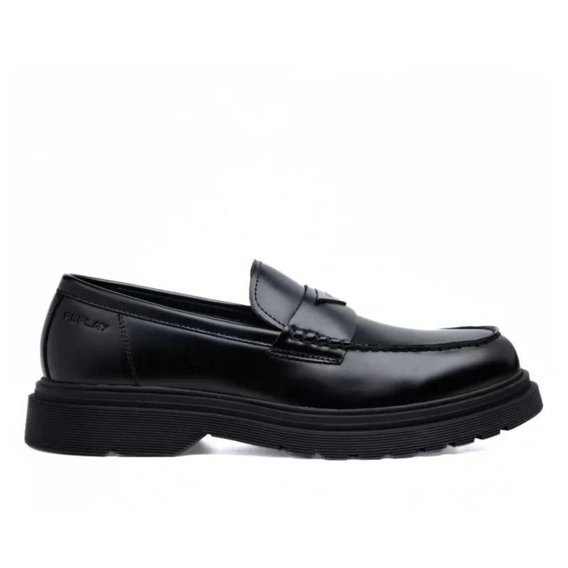 REPLAY ΑΝΔΡΙΚΟ PIERCE LOAFER 24 GMC1H .000.C0006S 003 BLACK