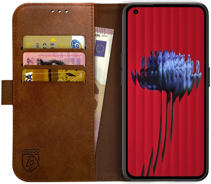 Κόκκινο Element PU Θήκη Πορτοφόλι Nothing Phone 1 - Brown (8719246369353)
