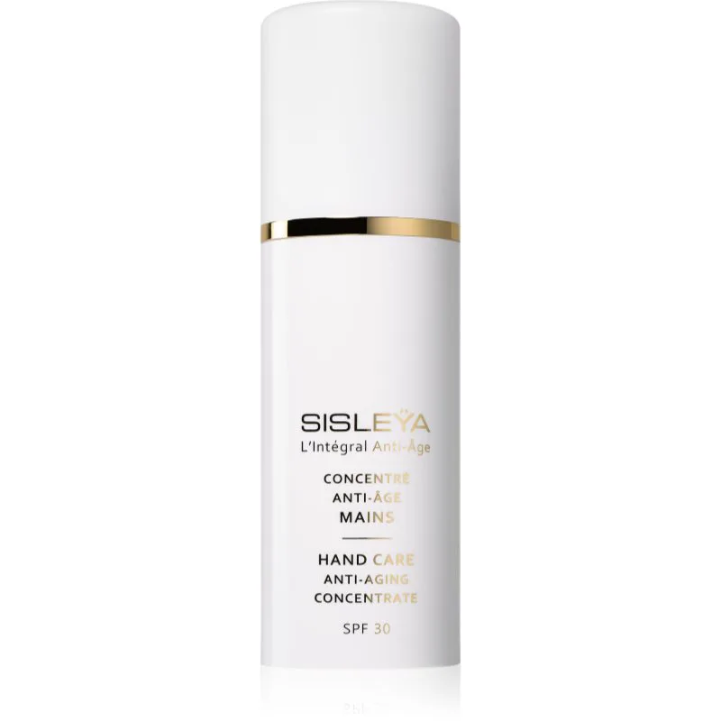 Sisley Sisleÿa L'Integral Anti-Aging Concentrate Hand Care ανανεωτική κρέμα χεριών κατά των χρωστικών κηλίδων SPF 30 75 ml