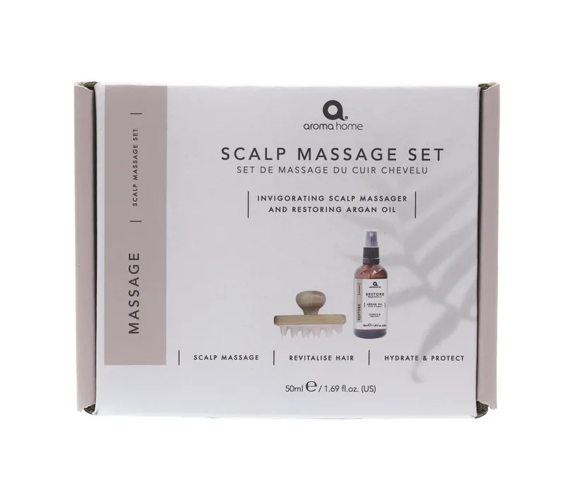 2 Piece Scalp Massage Gift Set