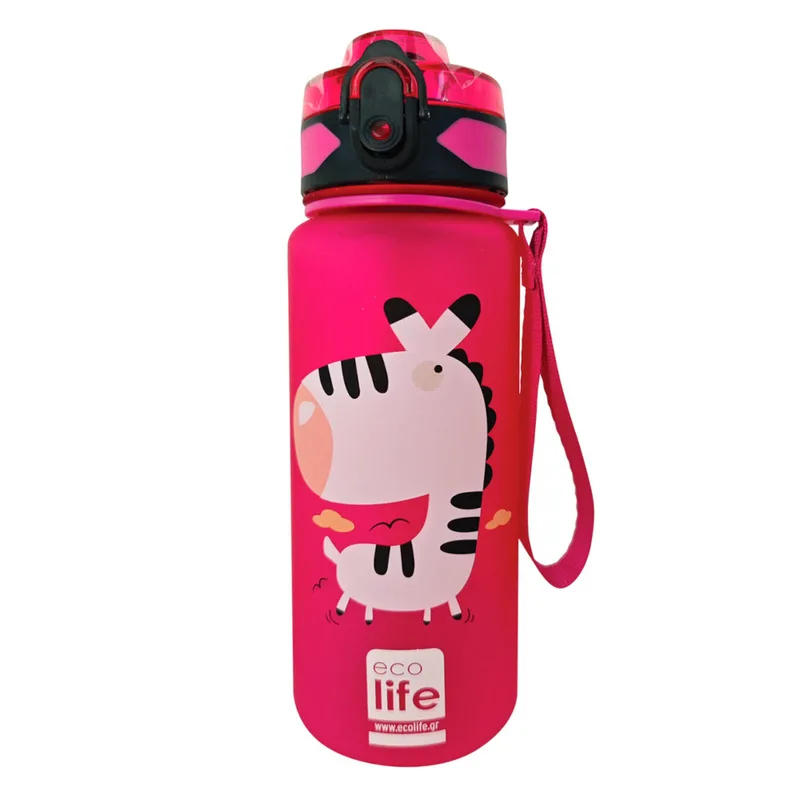 Ecolife Tritan Bottle Zebra 500ml