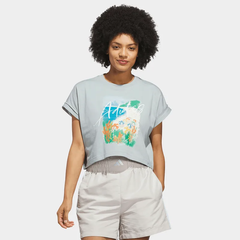 adidas sportswear W Summer Romance Graphic T-Shirt (9000274564_91276)
