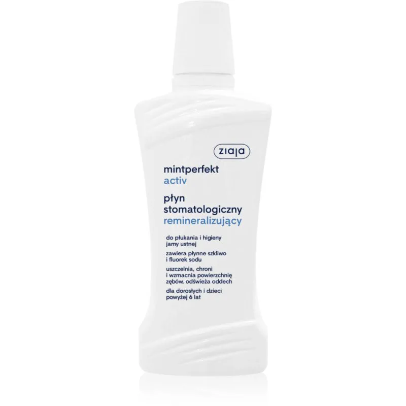 Ziaja Mintperfekt Activ οργανομεταλλικό στοματικό διάλυμα 500 ml