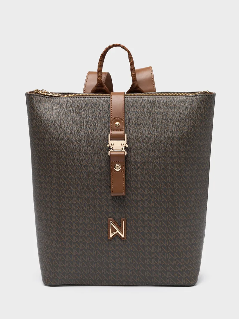NOLAH ΓΥΝΑΙΚΕΙΑ ΤΣΑΝΤΑ EMIL BROWN DARK BROWN