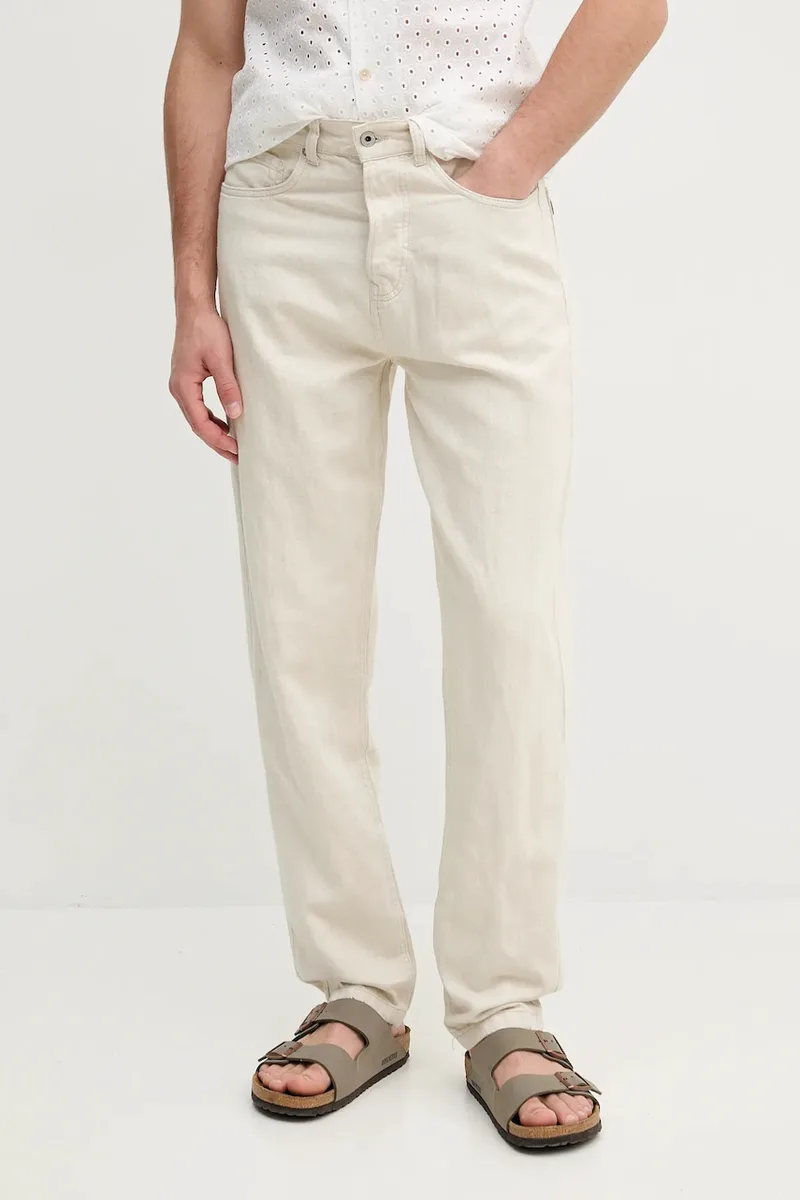 Τζιν με μείγμα από λινό Pepe Jeans LOOSE JEANS NILS