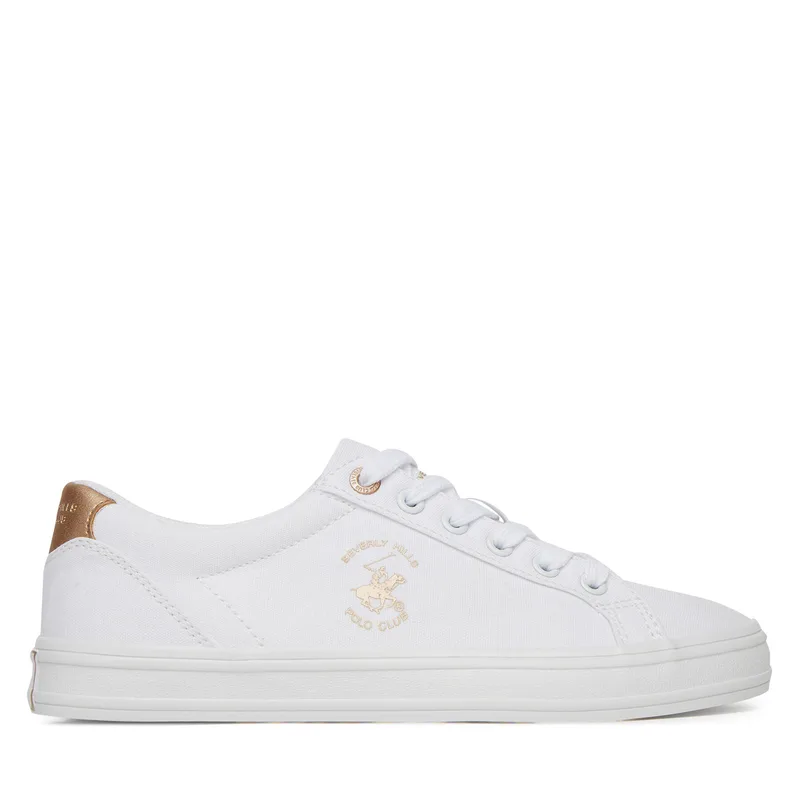 Πάνινα παπούτσια Beverly Hills Polo Club V12-839 Λευκό