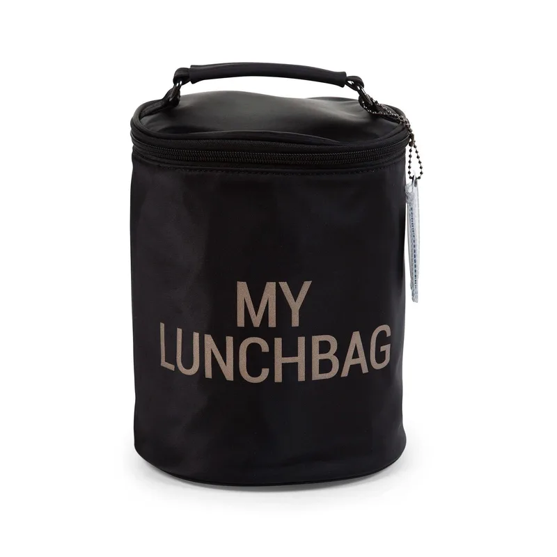 Τσάντα Φαγητού ChildHome My Lunchbag Black/Χρυσό BR75199