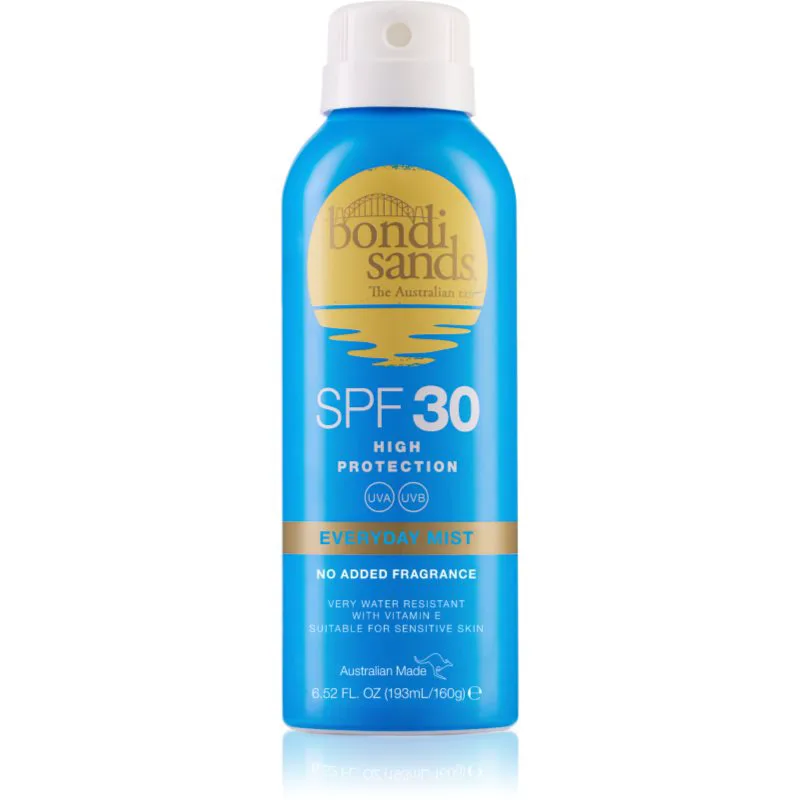 Bondi Sands SPF 30 Everyday Mist αδιάβροχο σπρέι για ηλιοθεραπεία SPF 30 160 γρ