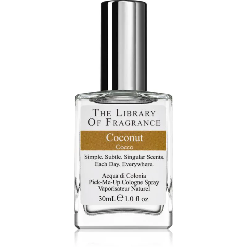 The Library of Fragrance Coconut κολόνια για γυναίκες 30 ml