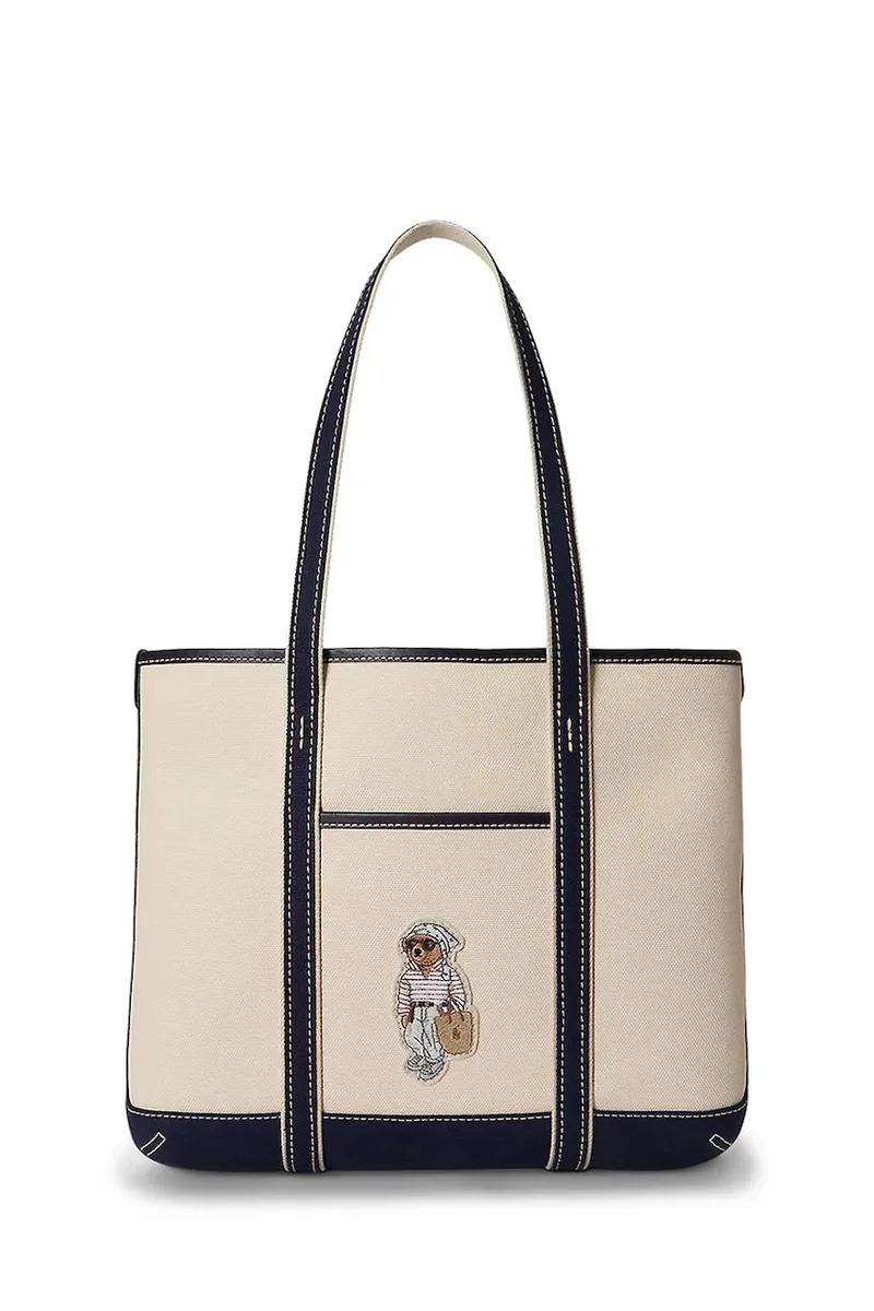 Polo Ralph Lauren tote Γυναικεία βαμβακερή