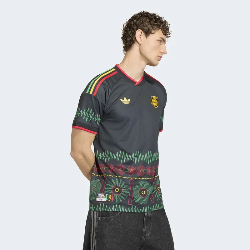 adidas Εθνική Τζαμάικας x Bob Marley 2026 Away Ανδρική Ποδοσφαιρική Φανέλα (9000261431_1469)