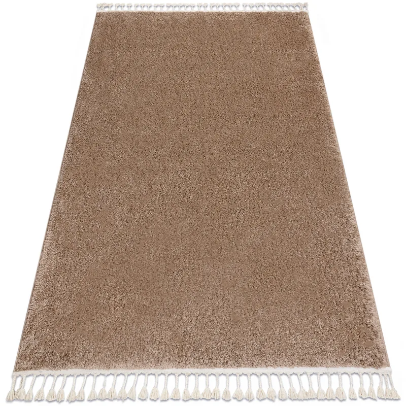 Χαλιά Rugsx Χαλί BERBER 9000 μπεζ Φράντζα ΒεϠ240x330 cm