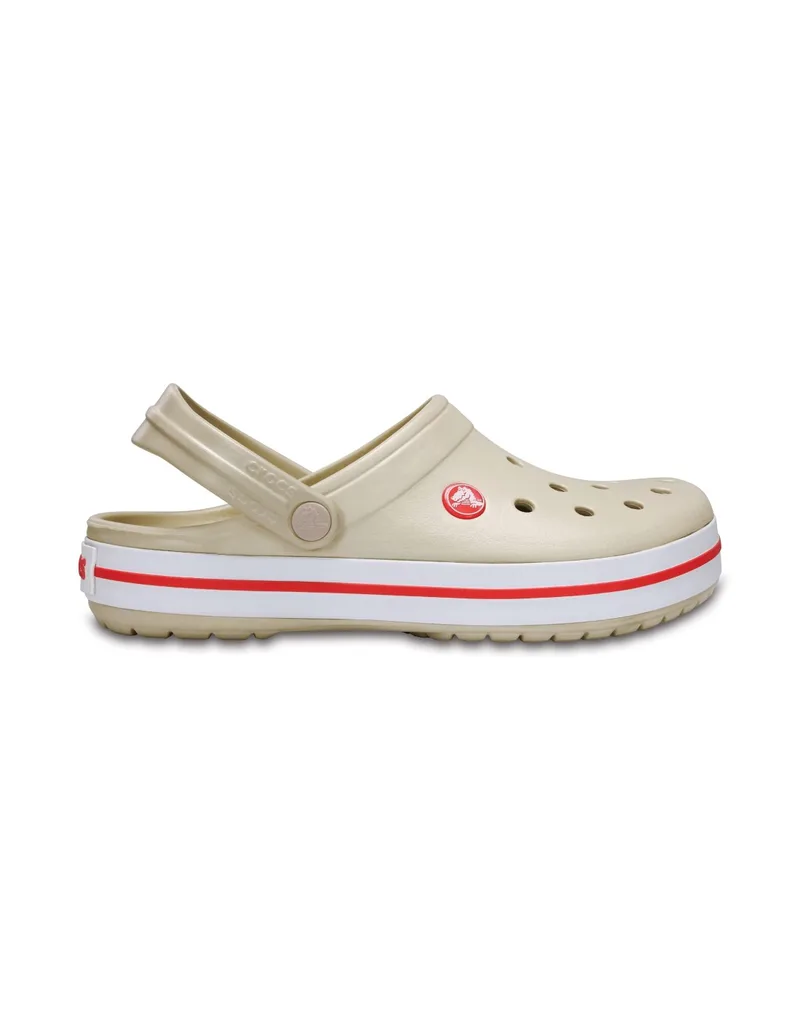 Crocs Crocband Ανατομικά Σαμπό Μπεζ 11016-1AS