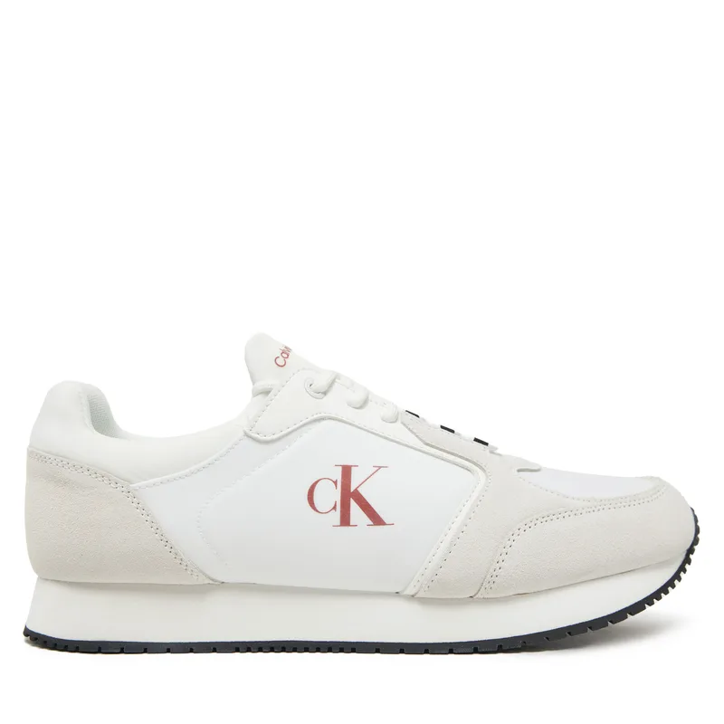 Αθλητικά Calvin Klein Jeans Retro Sock Runner Mg YM0YM01152 Λευκό