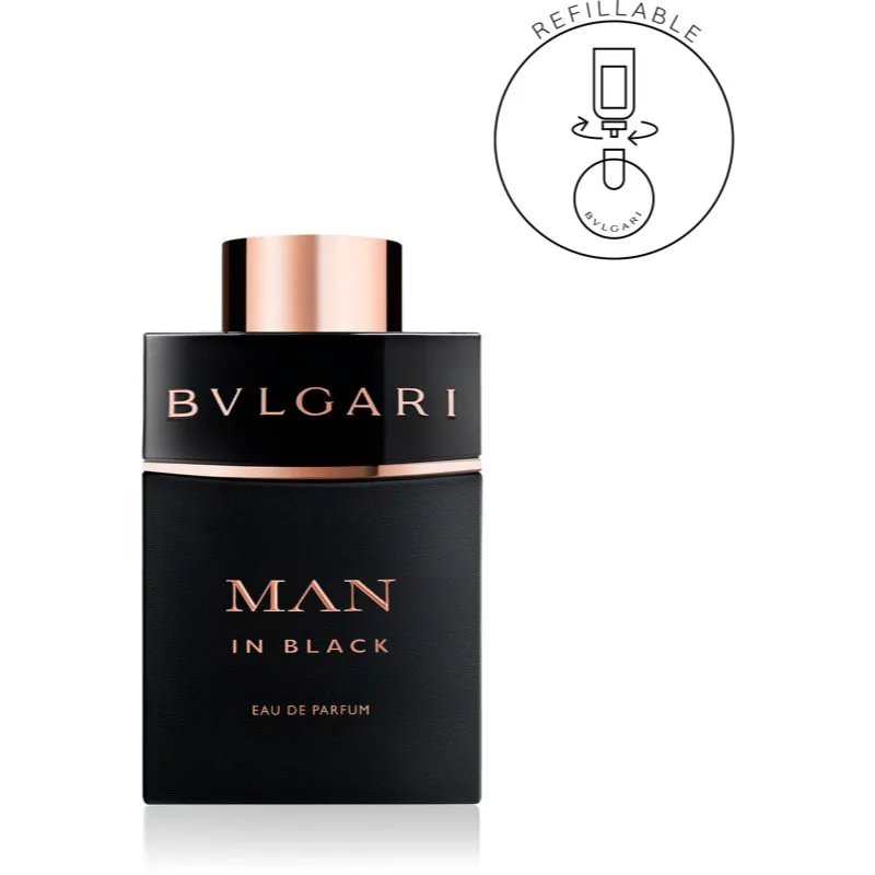 BVLGARI Bvlgari Man In Black Eau de Parfum επαναπληρώσιμο για άντρες 60 ml