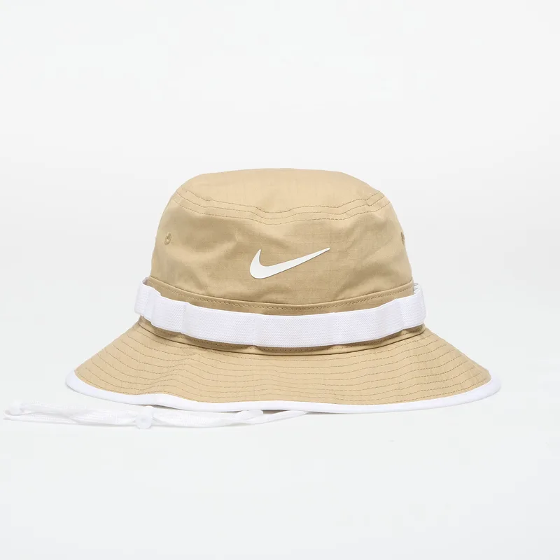 Καπέλο Nike Apex Dri-FIT Bucket Hat Parachute Μπεζ/ White/ Anthracite/ White M