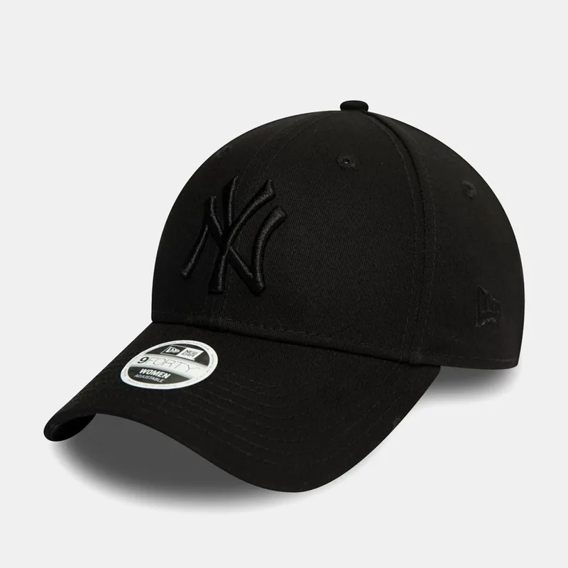 NEW ERA WOMEN'S NEW YORK YANKEES ESSENTIAL 9FORTY CAP ΜΑΥΡΟ