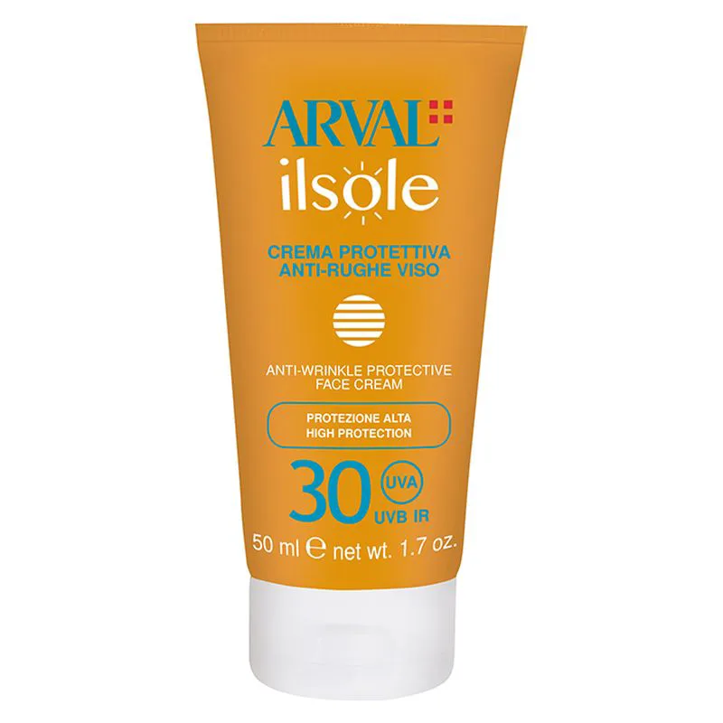 Arval Il Sole Anti-Wrinkle Protective Face Cream Spf 30 50 Ml