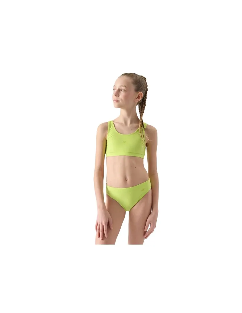 Girls' twopiece swimsuit 4F JUNIOR 4FJWMM00UBKSF02745S