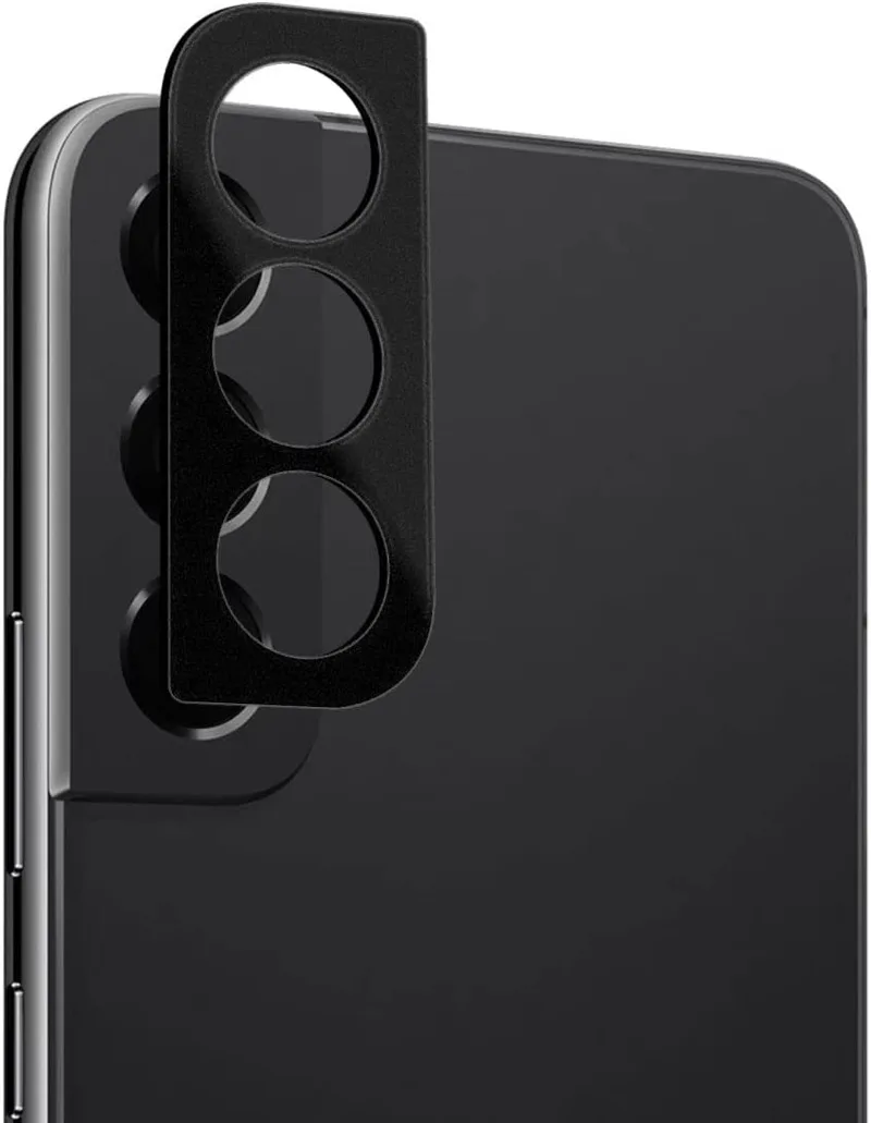Κόκκινο Camera Lens Protector - Προστατευτικό Κάλυμμα Κάμερας - Samsung Galaxy S22 5G / S22 Plus 5G - Black (8719246381874)