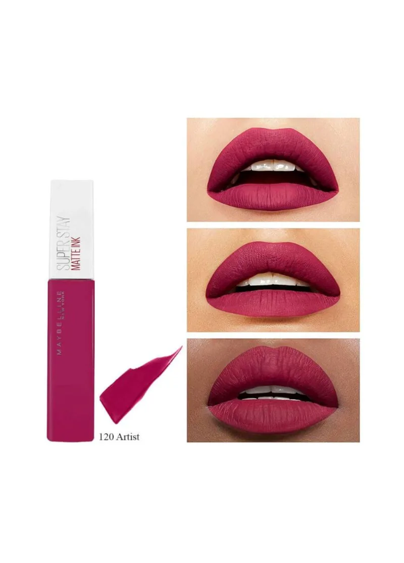 Maybelline & More - Super Stay Matte Ink Liquid Lipstick 120 Artist