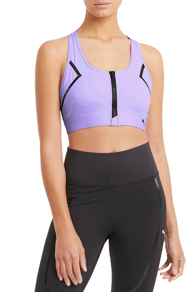 Μπουστάκι Puma High Impact Front Zip 520295-16 Γυναικείο