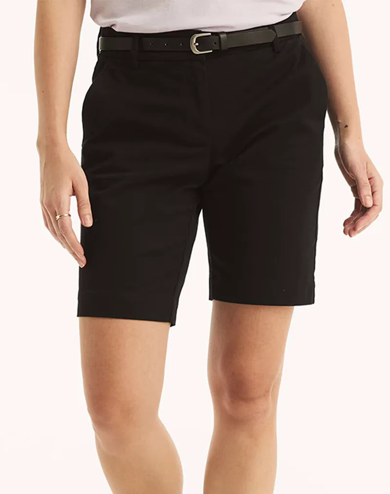 NAUTICA ΒΕΡΜΟΥΔΑ/ΣΟΡΤΣ 10 ANCHOR STRETCH TWILL SOLID SHORT 3NC45B702-0TB Black