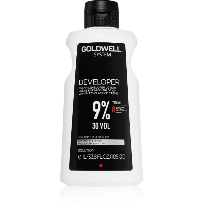 Goldwell Topchic Developer γαλάκτωμα ενεργοποίησης 9 % 30 vol 1000 ml