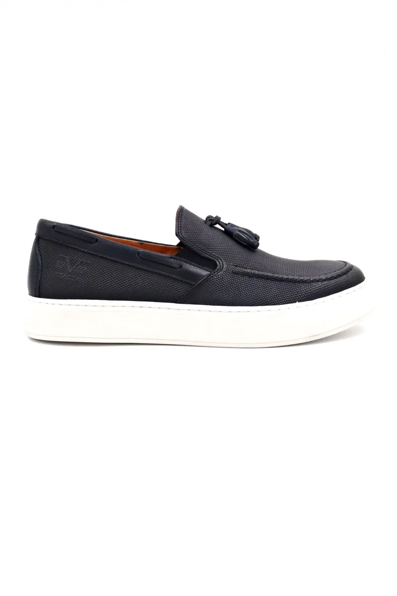 V 19.69 ΠΑΠΟΥΤΣΙ LOAFER ΜΠΛΕ