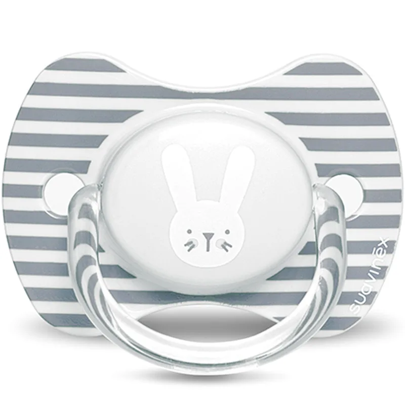 Πιπίλα Ανατομική Suavinex 306605 Rabbit Grey 6-18m