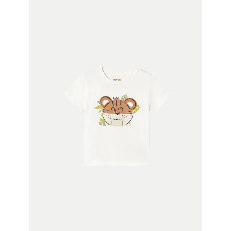 Mayoral T-Shirt 1055 Λευκό Regular Fit