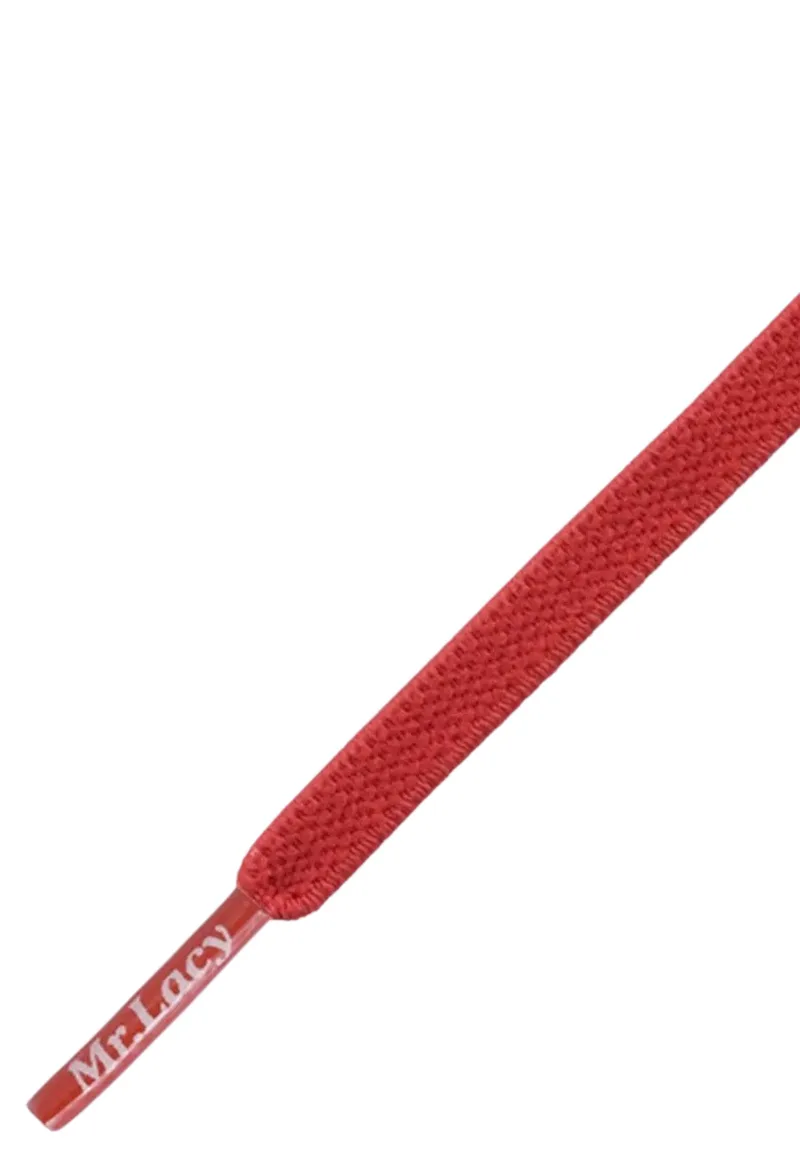 Κορδόνια Mr. Lacy Flexies 110cm Red 315921-Red
