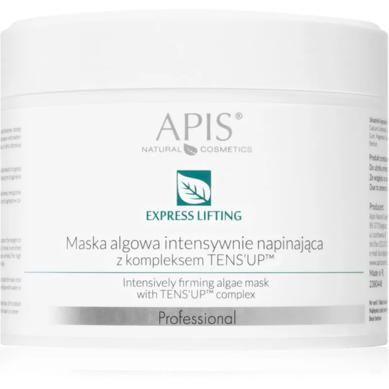 Apis Natural Cosmetics Express Lifting TENS UP™ complex θρεπτική και συσφικτική μάσκα για ώριμη επιδερμίδα προσώπου 100 γρ
