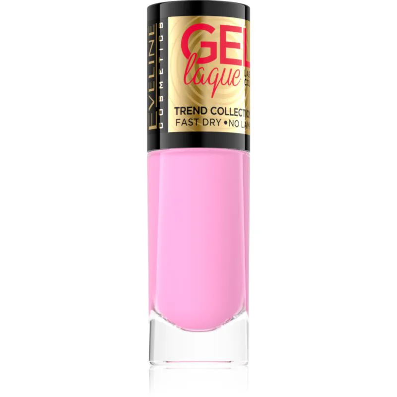 Eveline Cosmetics 7 Days Gel Laque Nail Enamel τζελ βερνίκι νυχιών χωρίς τη χρήση των UV/LED λαμπτήρων απόχρωση 213 8 ml